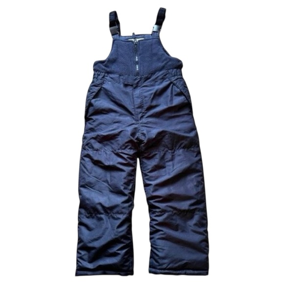 OshKosh B’gosh Kids Snow Bib Overalls Unisex Size 6 Navy Blue - Picture 1 of 7